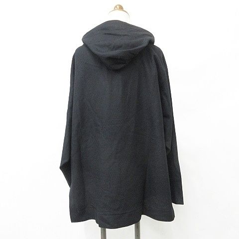 美品♪ADORE アドーア ウール長袖プルオーバー 38 ブラック黒 長袖 美品♪ADORE アドーア ウール混クルーネックリブニット 38 M 黒 長袖