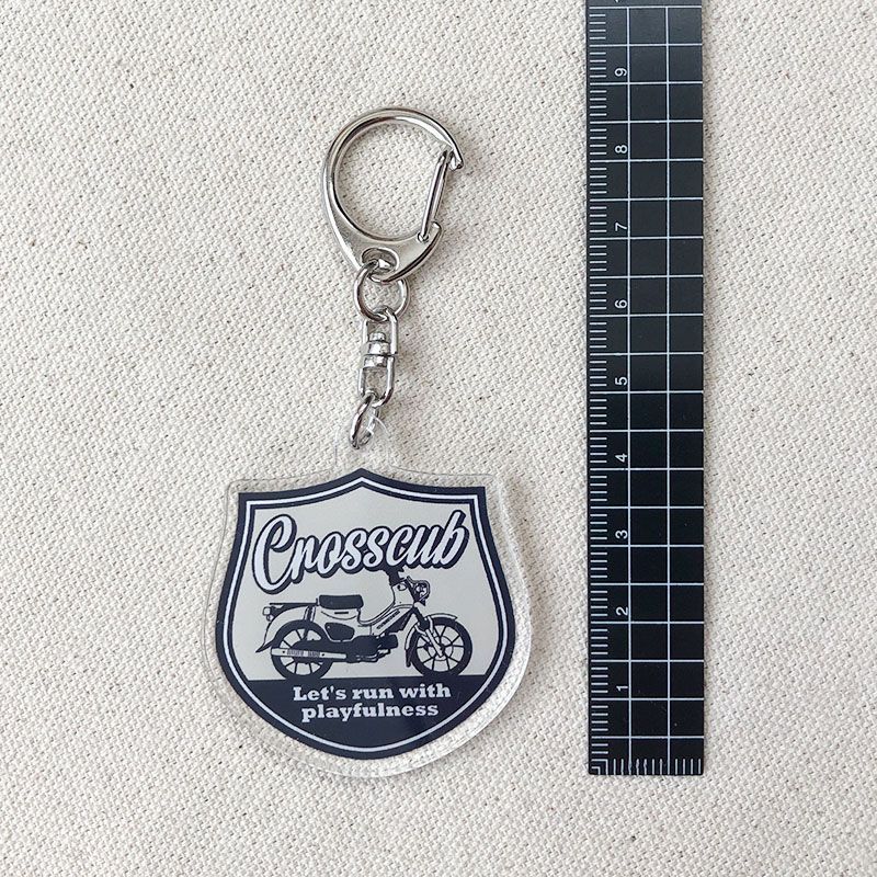 クロスカブ アクリルキーホルダー 株主 JA45 JA60 CC50 CC110 ホンダ