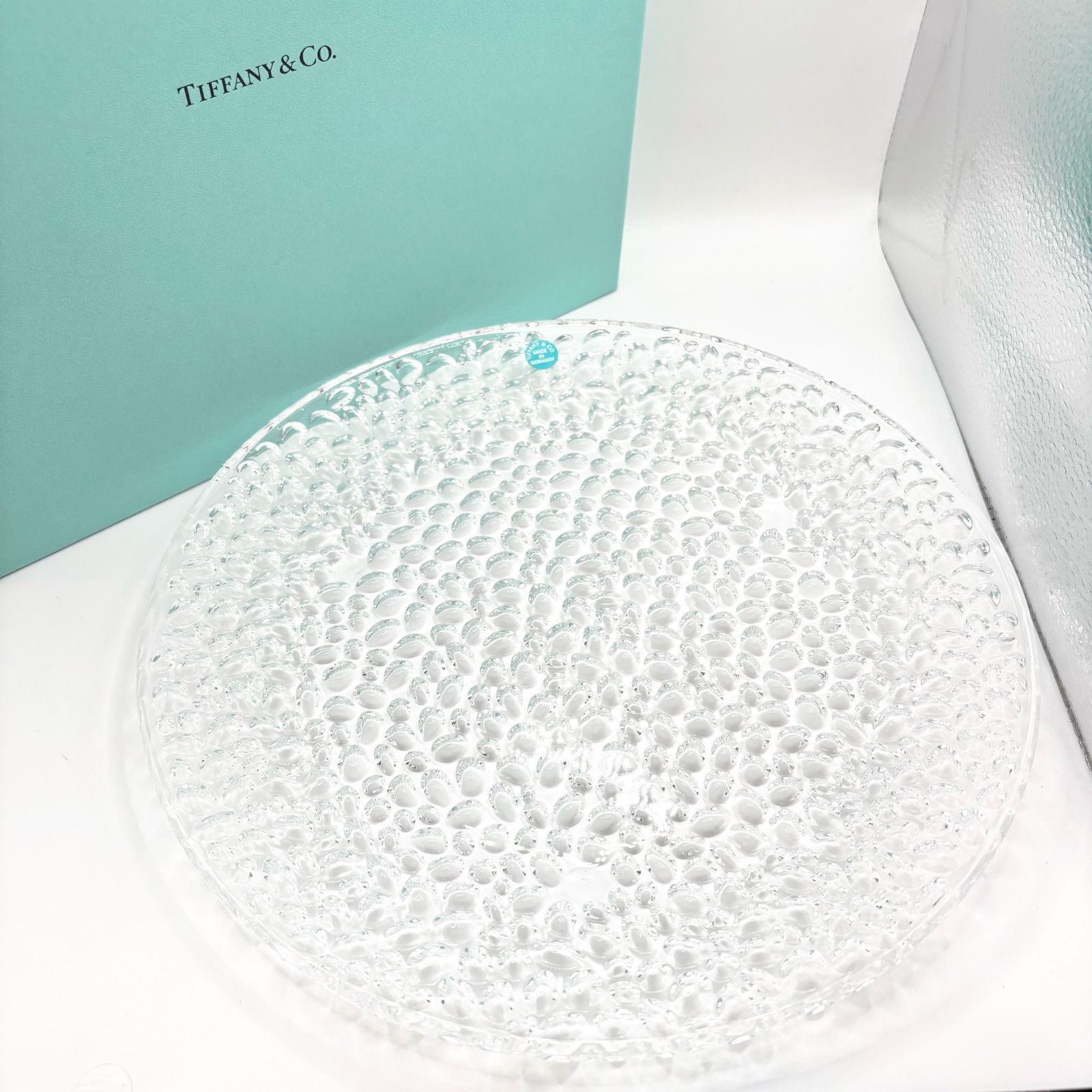 未使用品】Tiffany&Co. ティファニー コブルストーン 皿 大皿 プラター