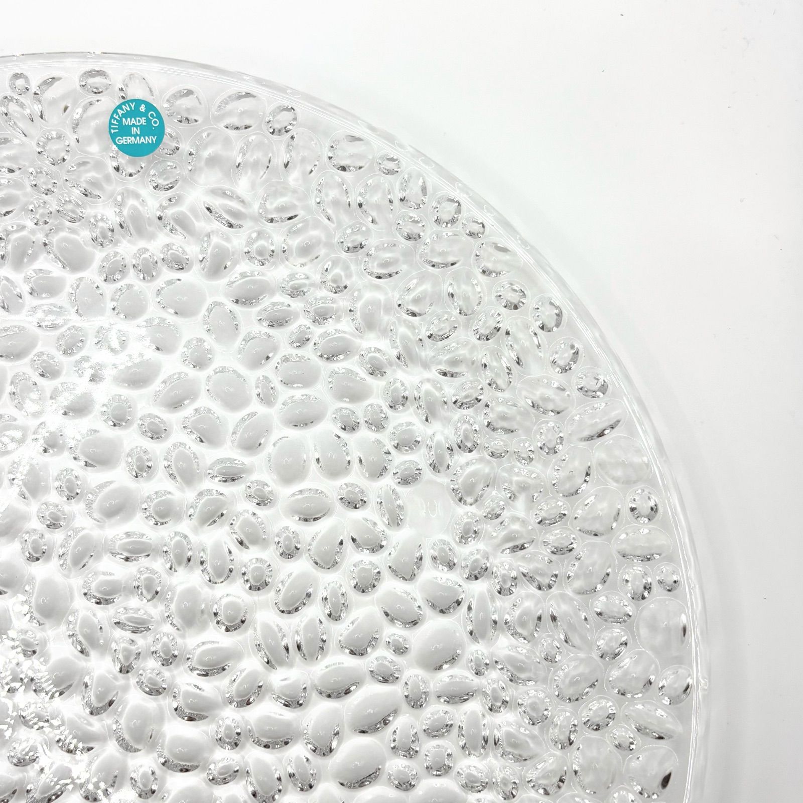 未使用品】Tiffany&Co. ティファニー コブルストーン 皿 大皿 プラター
