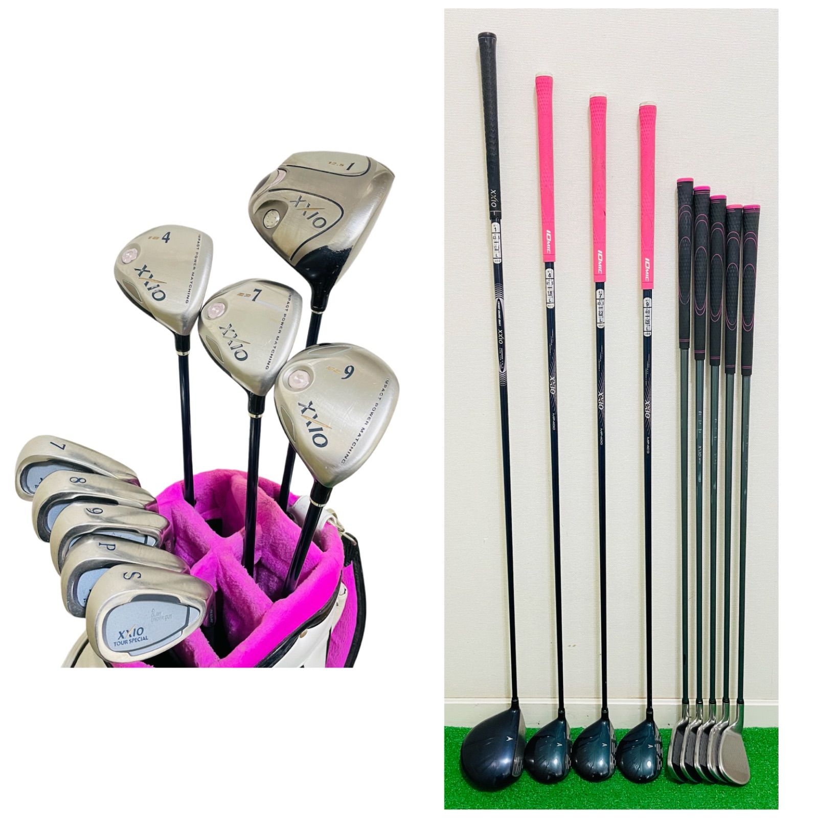 9327 XXIO ゼクシオ レディース 女性用 右利き ゴルフクラブ9本セット