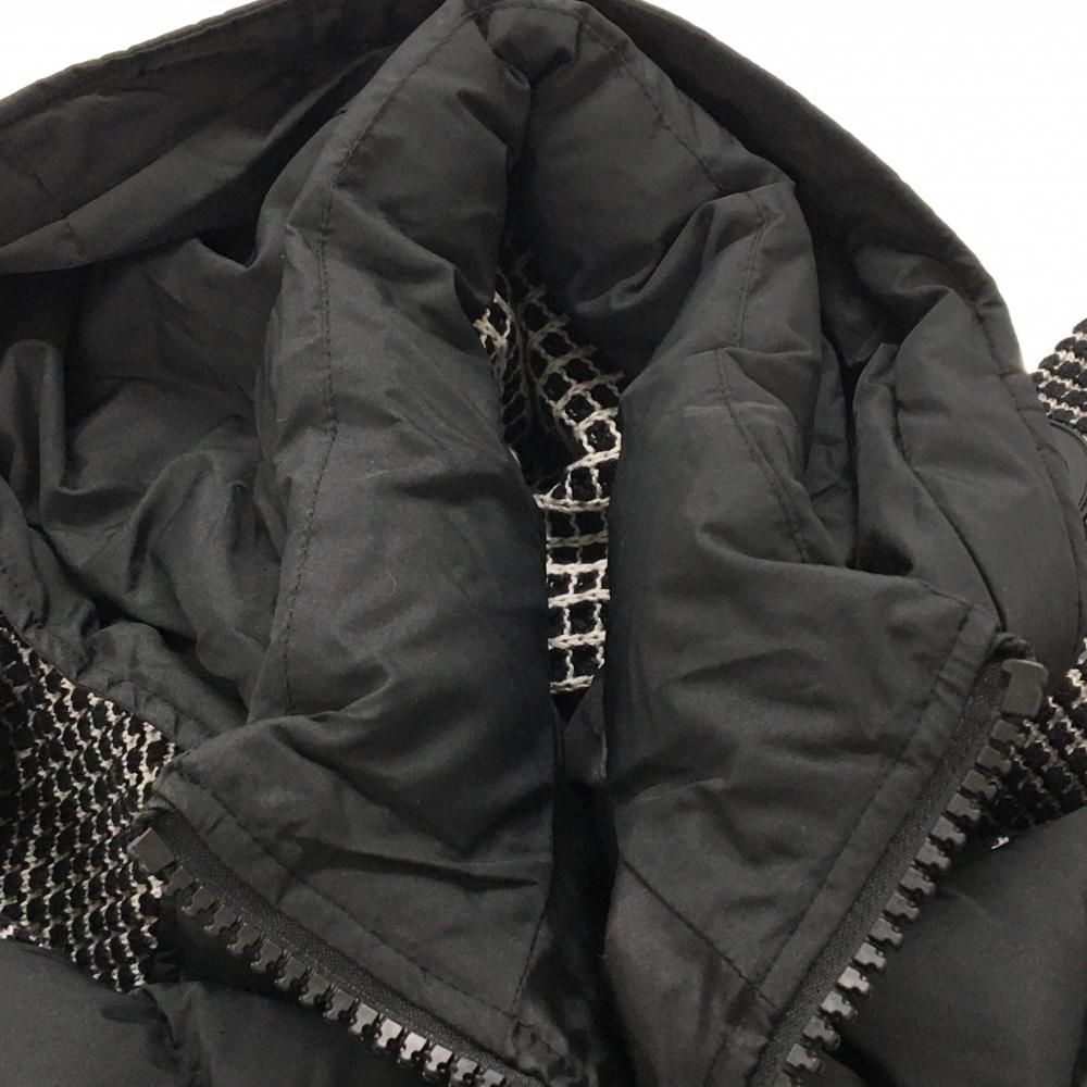 超美品】ジーステージ 異素材ダウンジャケット ネイビー 身頃ダウン 袖 