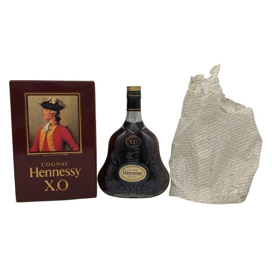 ヘネシー XO Hennessy 金キャップ クリアボトル 箱付 未開栓 幸様専用