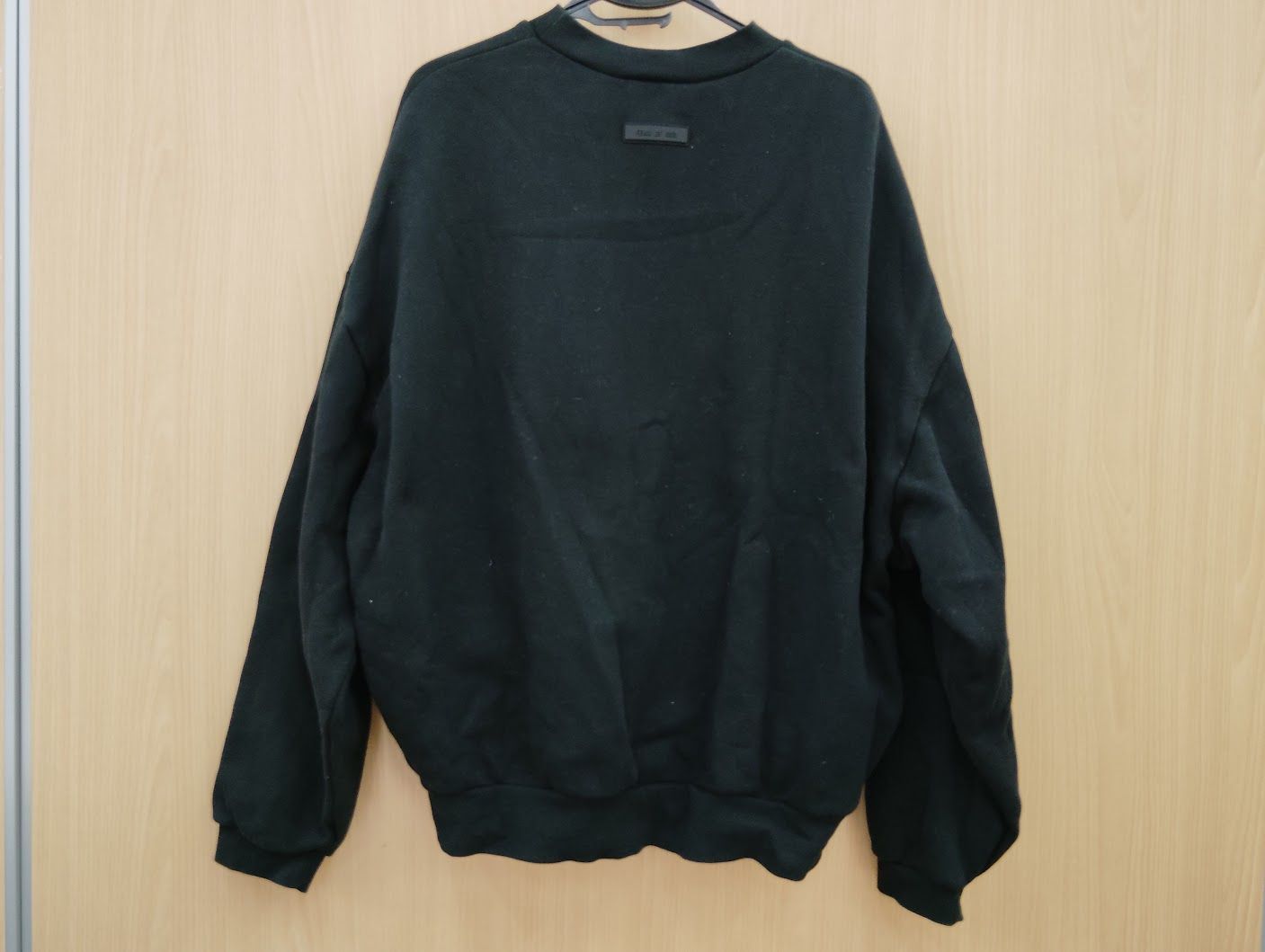 FEAR OF GOD Essentials スウェット トレーナー M ブラック 黒 裏起毛 