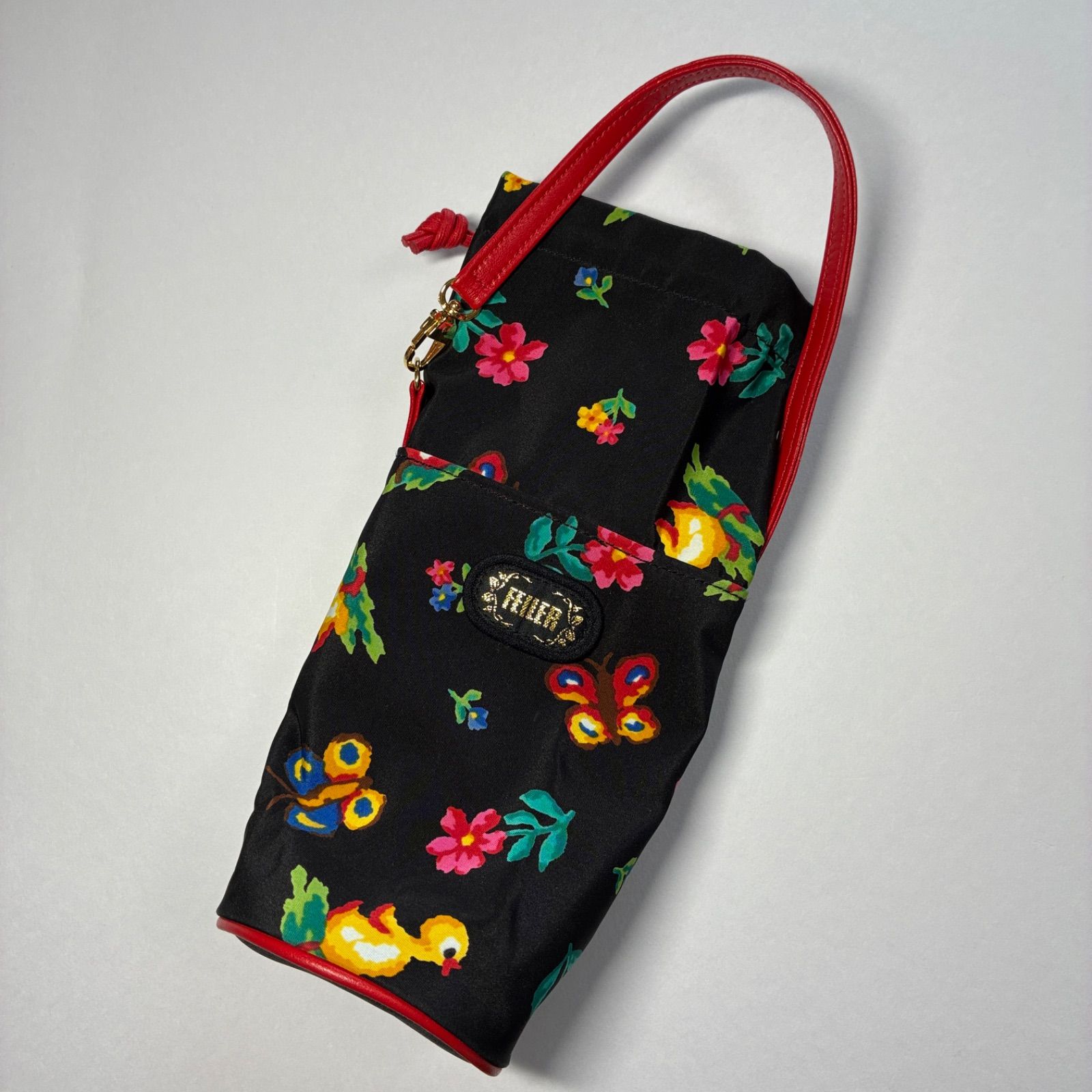 FEILER/フェイラー/ボトルポーチ/ボトルカバー/ハイジ柄/良好品 【A399