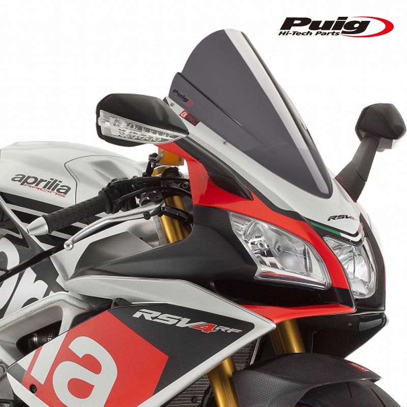 Puig 7614F RACING-SCREEN [DARK SMOKE] aprilia RSV4 RF (17-18) RSV4