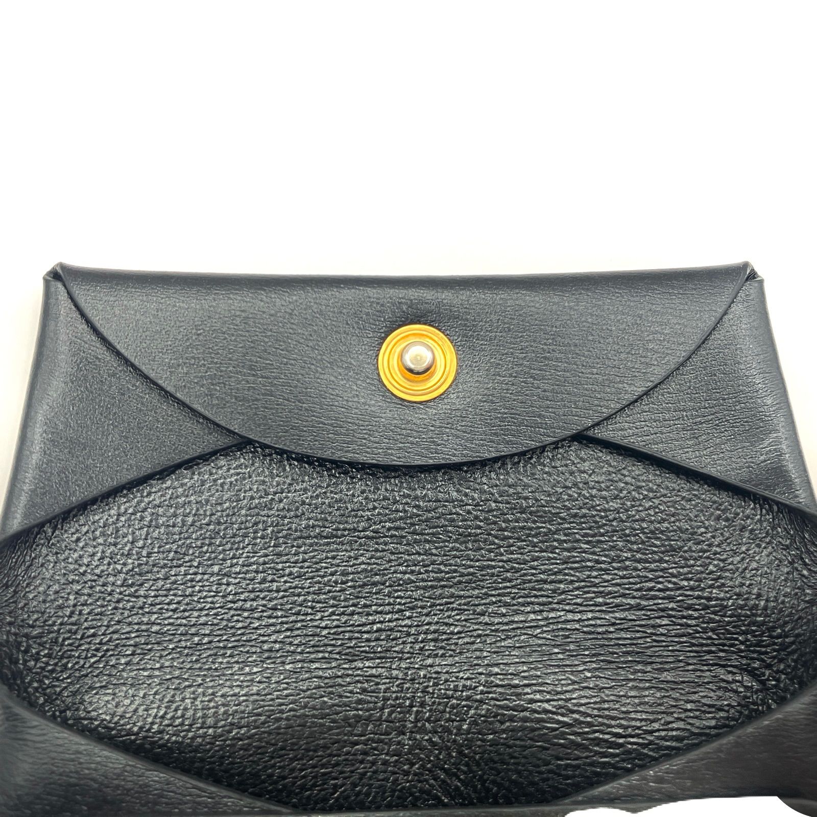 JIL SANDER（ジルサンダー）ブラックレザーカードケース コインケース