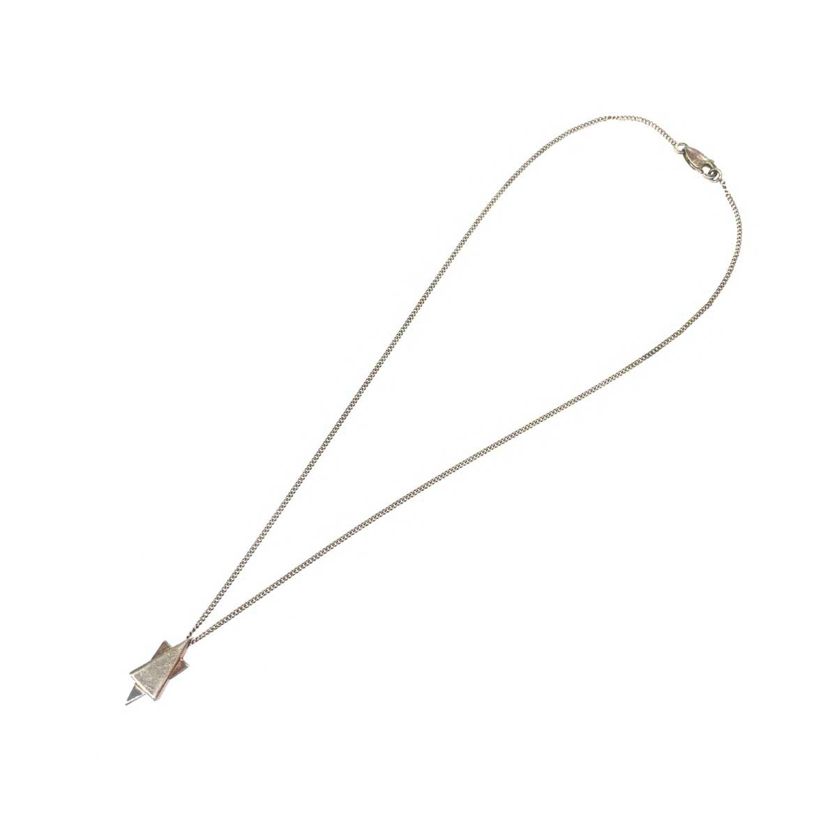 Gucci ダブルトライアングル シルバー 925 ネックレス ショップ GUCCI