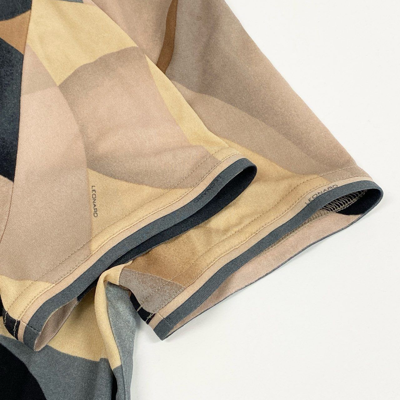 2k19《美品》 LEONARD レオナール インポートライン シルクワンピース