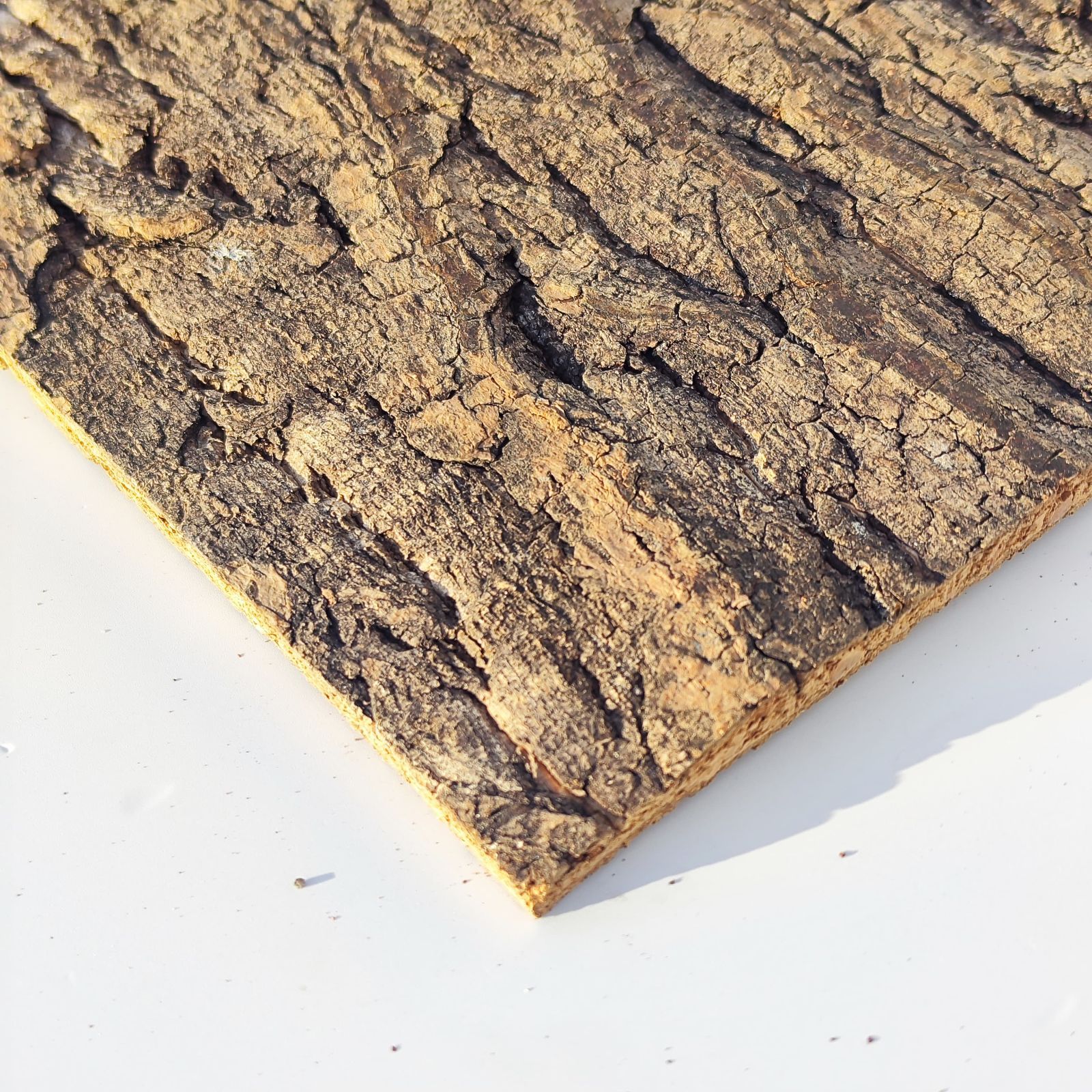 CB530 裏板付き 30×40cm コルク樹皮 コルク板 バージンコルク 穴あけ可