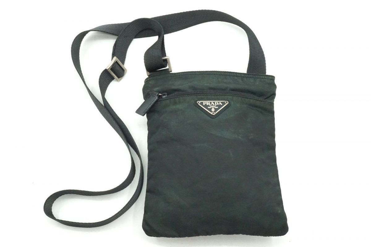 PRADA プラダ ショルダーバッグ サコッシュ 三角ロゴ テスートナイロン 