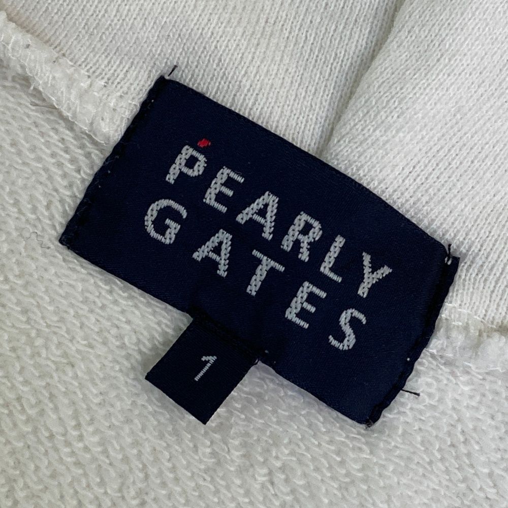 サイズ：1 PEARLY GATES パーリーゲイツ ジップパーカー ホワイト系