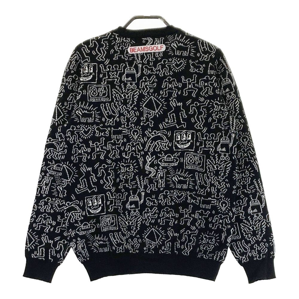 BEAMS GOLF セーター　レディースM(Keith Haring) サイズ：M BEAMS GOLF ビームスゴルフ × Keith Haring 長袖ニット