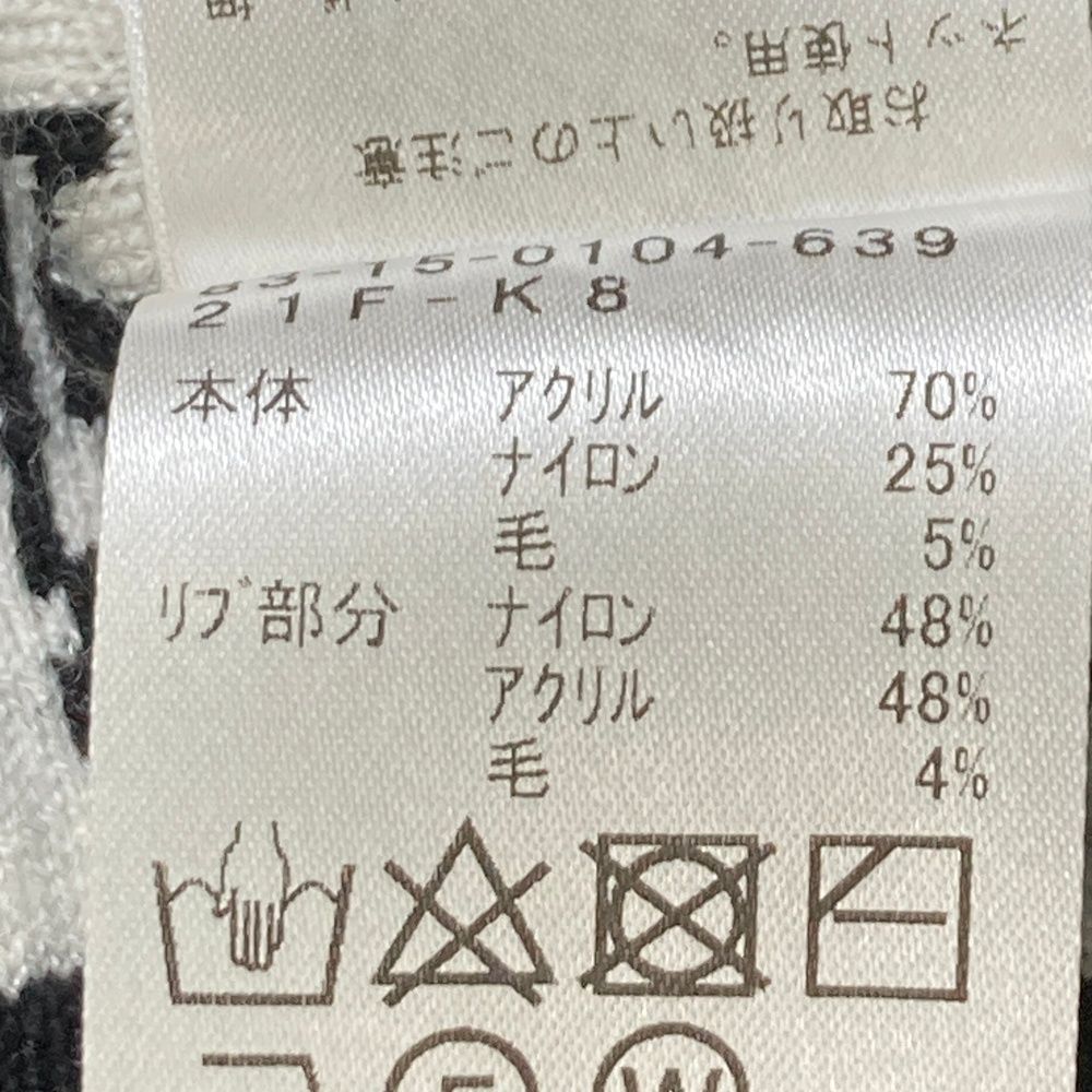 サイズ：M BEAMS GOLF ビームスゴルフ × Keith Haring 長袖ニット