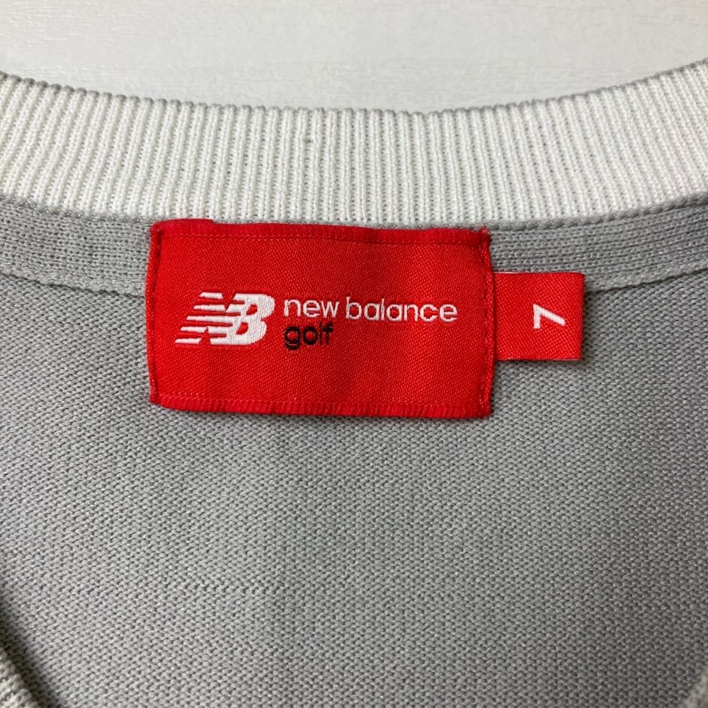 サイズ：7 NEW BALANCE GOLF ニューバランス 2022年 ニットベスト