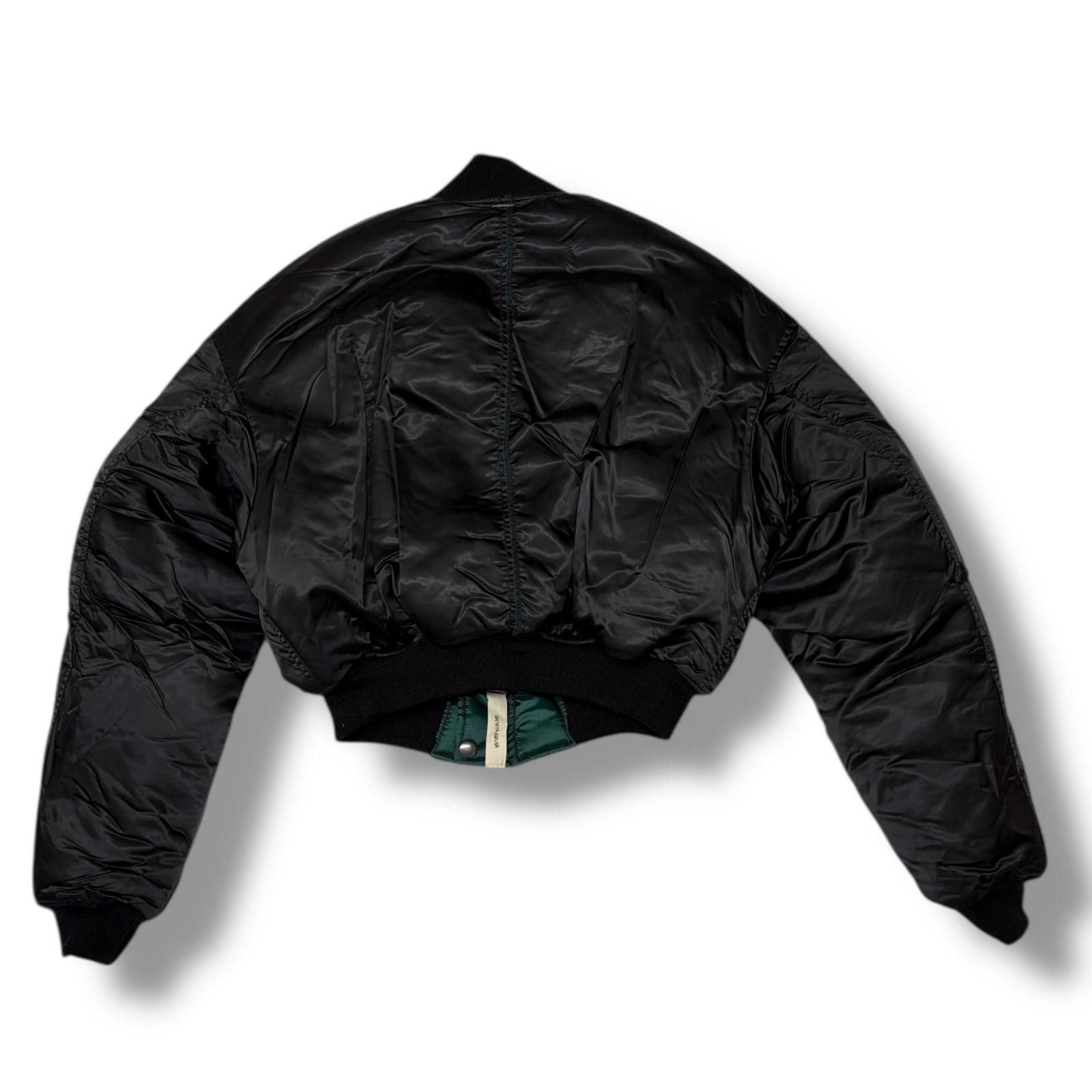 参考上代89100円 未使用 SHINYAKOZUKA 24AW BOMBER WITH NO BIJOU ノー 