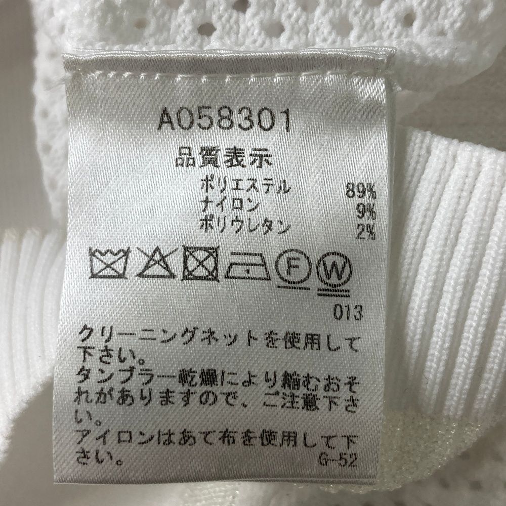 サイズ：36 ARCHIVIO アルチビオ メッシュベスト ホワイト系