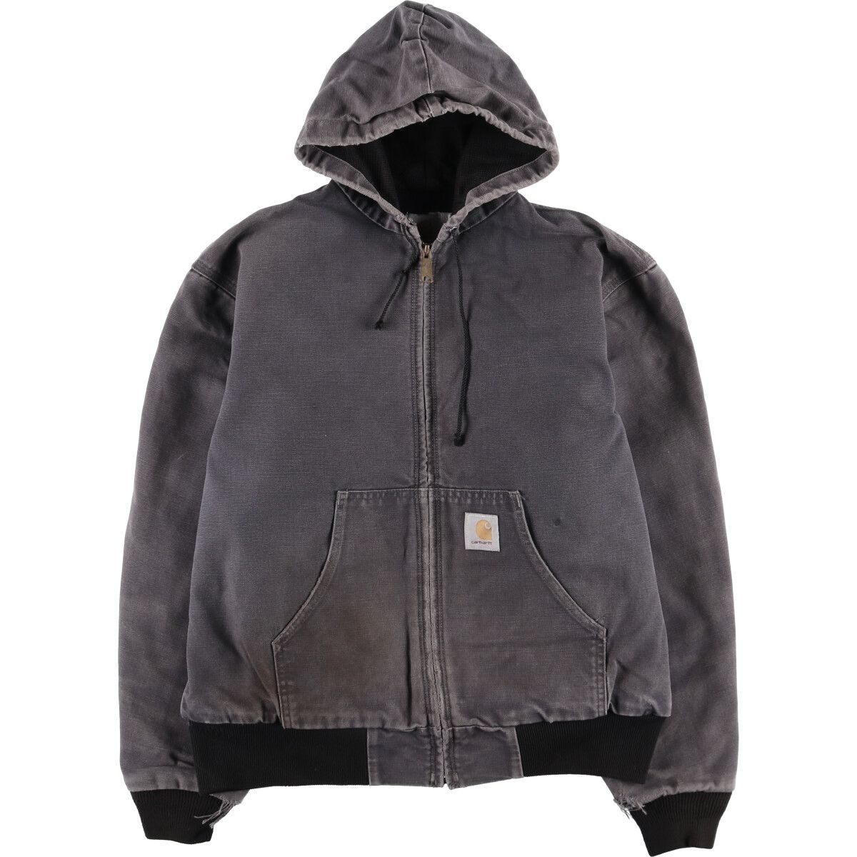 古着 カーハート Carhartt アクティブジャケット ダックフルジップ