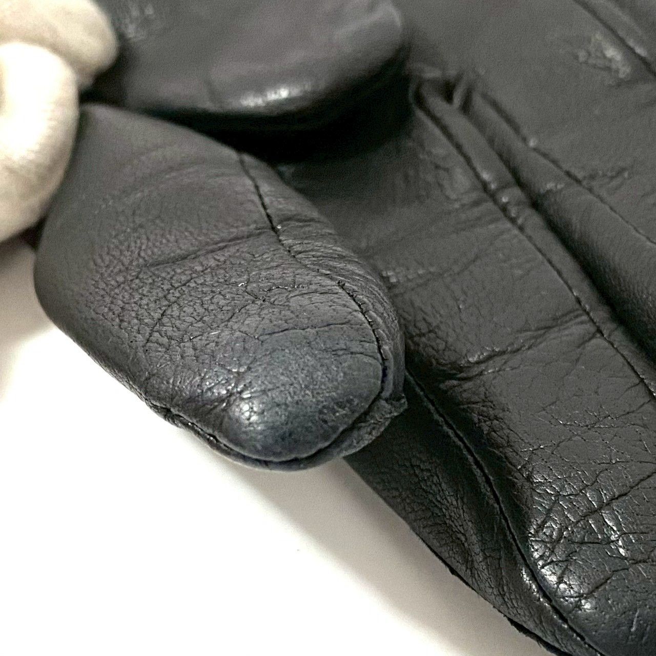 Paul Smith】手袋 レザー ブラック/黒 マルチカラー ポールスミス (SER