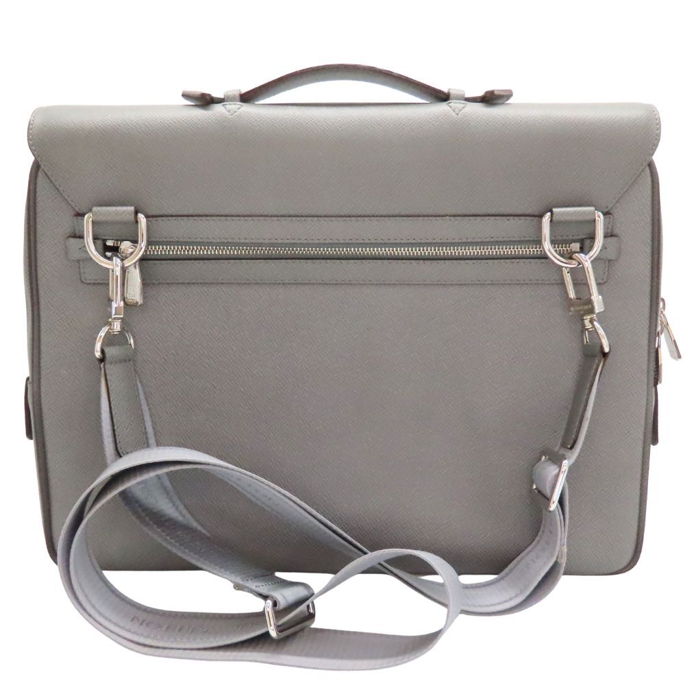 中古】LOUIS VUITTON ルイヴィトン M32641 ヴェシリPM タイガ グレー