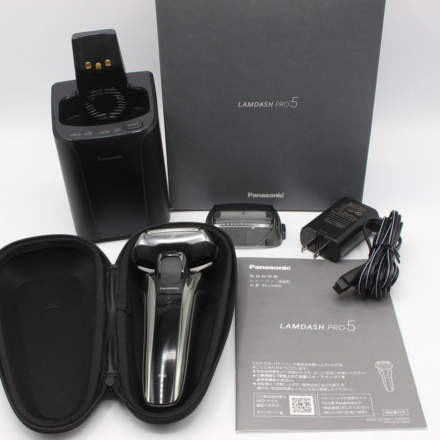 美品】パナソニック ラムダッシュPRO ES-LV9W-S メンズシェーバー
