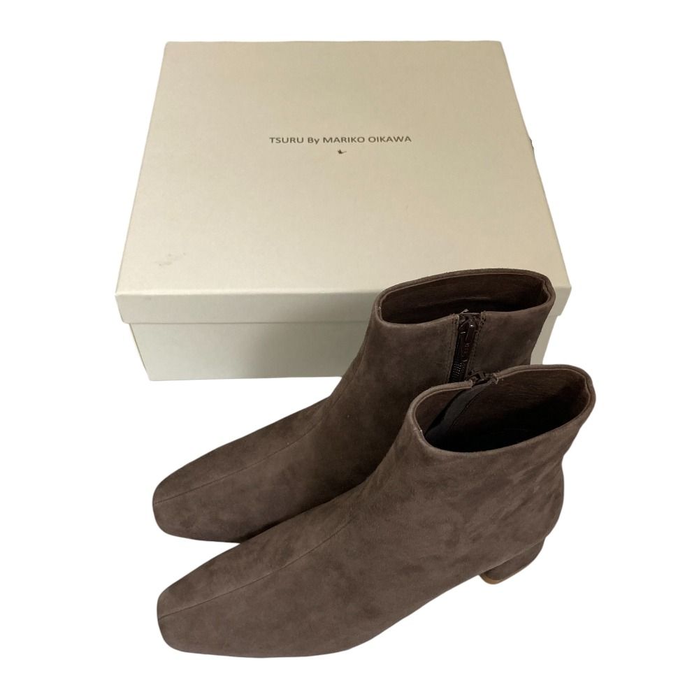 美品 TSURU by MARIKO OIKAWA ツルバイマリコオイカワ Lotta スエード