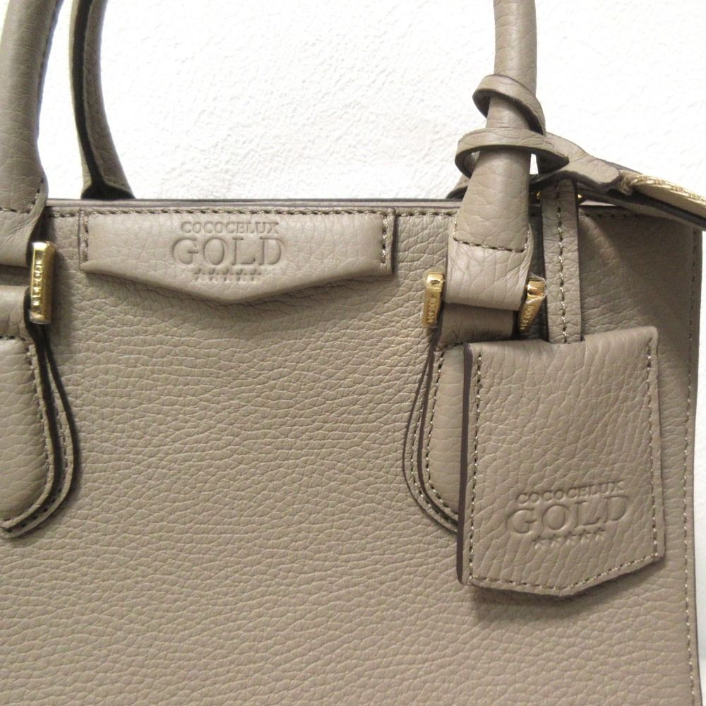未使用 COCOCELUX GOLD ココセリュックスゴールド 2way レザー