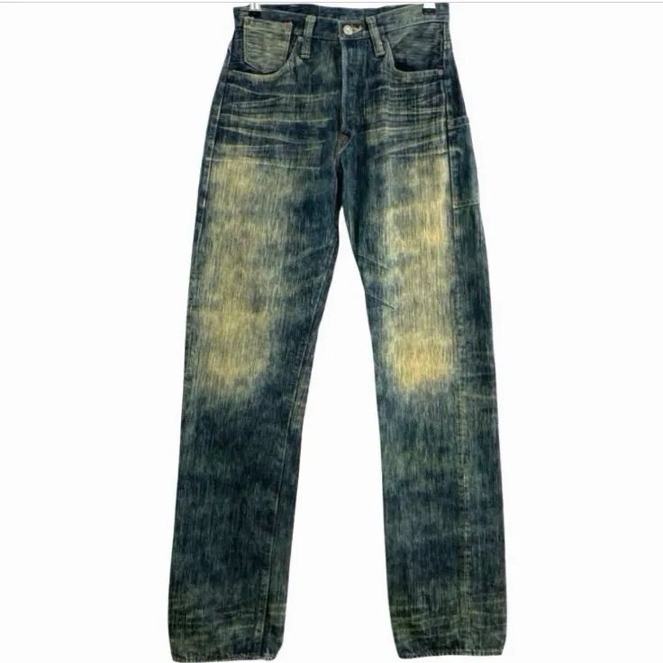 Sugar Cane 砂糖黍 EDO AI DENIM セルビッチデニム w33 Sugar Cane 砂糖黍 EDO AI DENIM セルビッチデニム w33