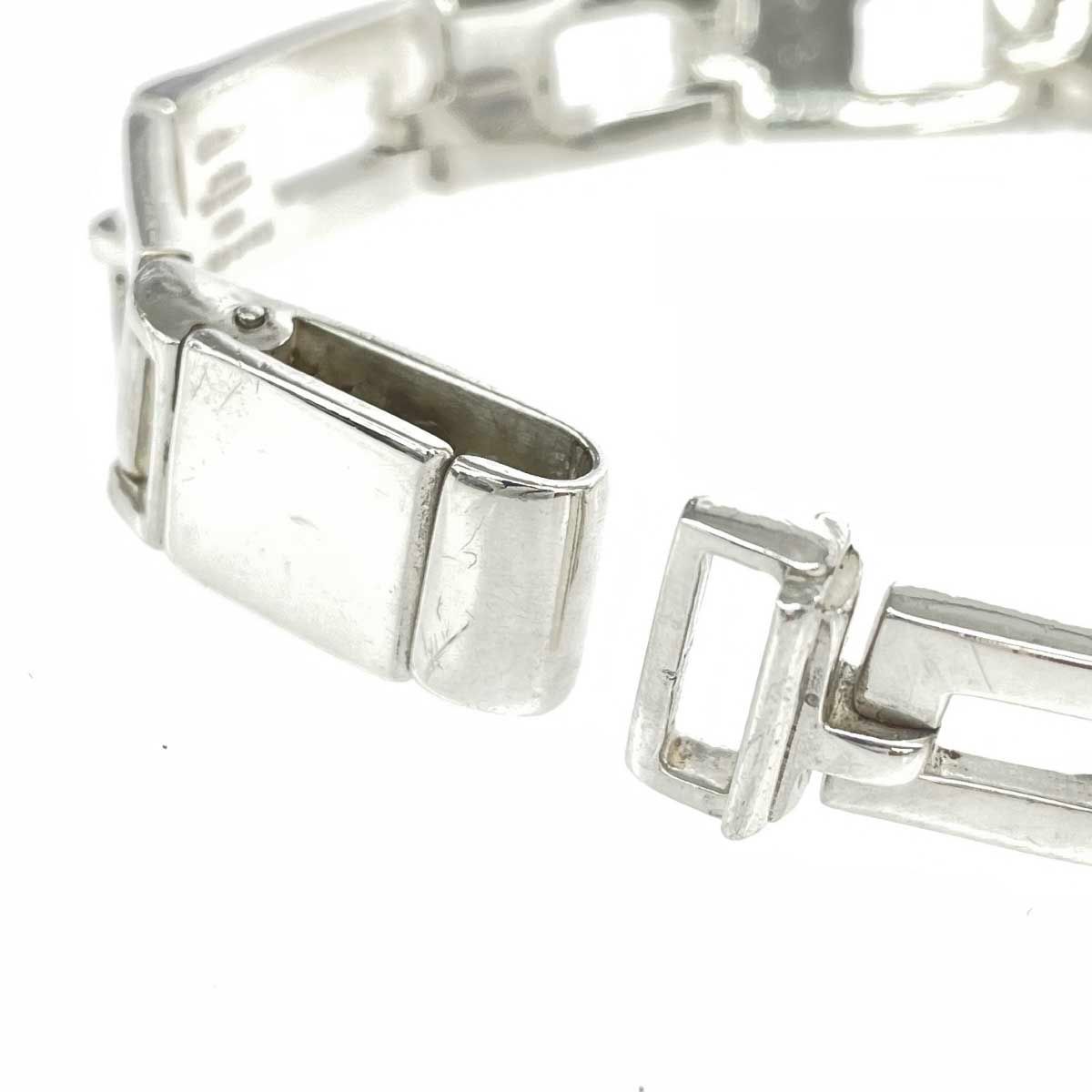 GUCCI グッチ SVブレスレット Gシェイプチェーン 925 シルバーカラー