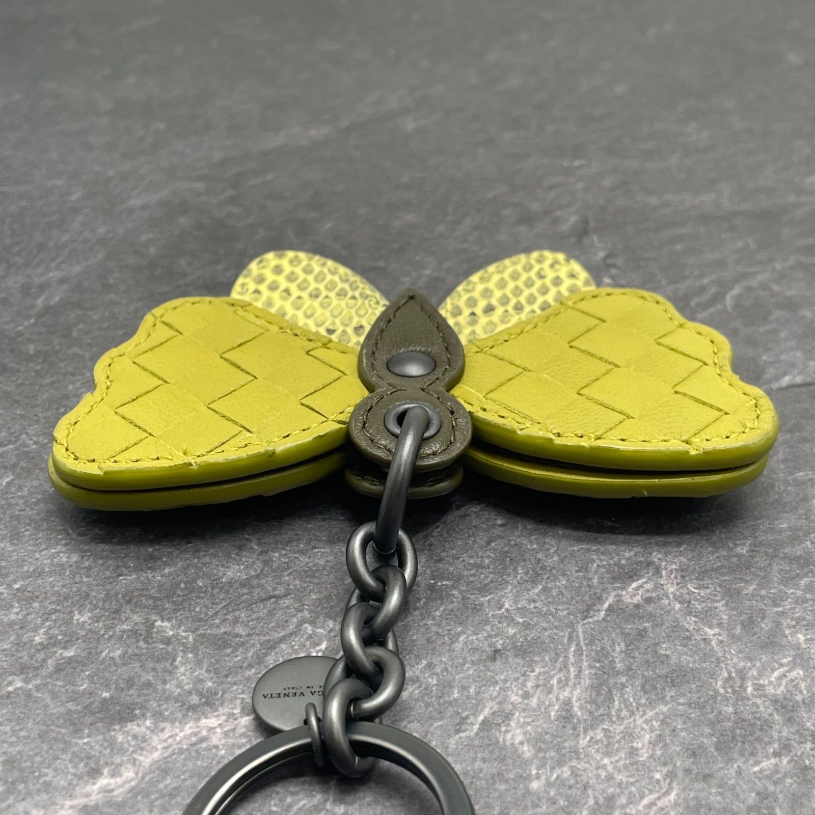 BOTTEGA VENETA ボッテガヴェネタ バタフライ 蝶々 キーリング