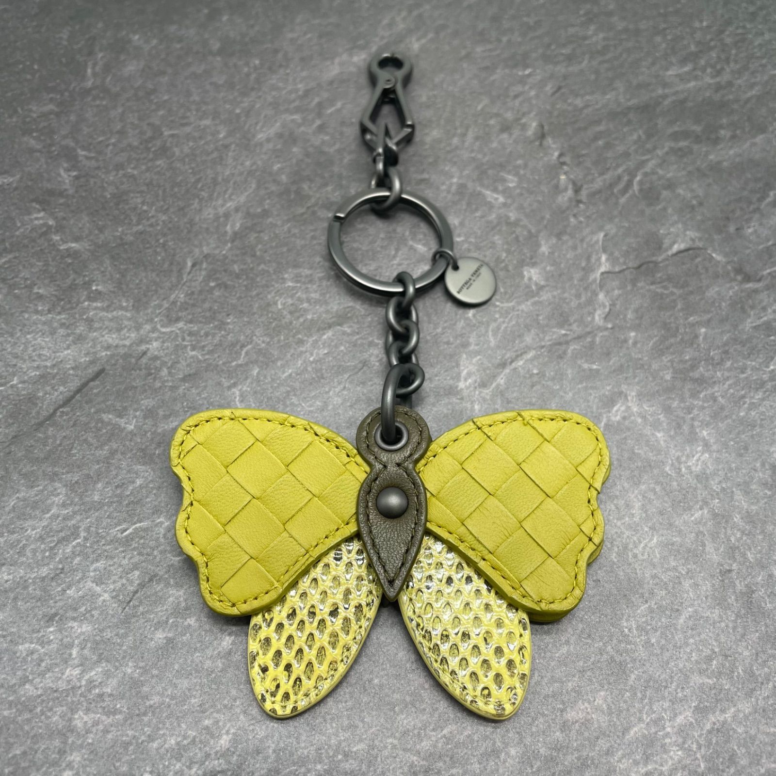 BOTTEGA VENETA ボッテガヴェネタ バタフライ 蝶々 キーリング