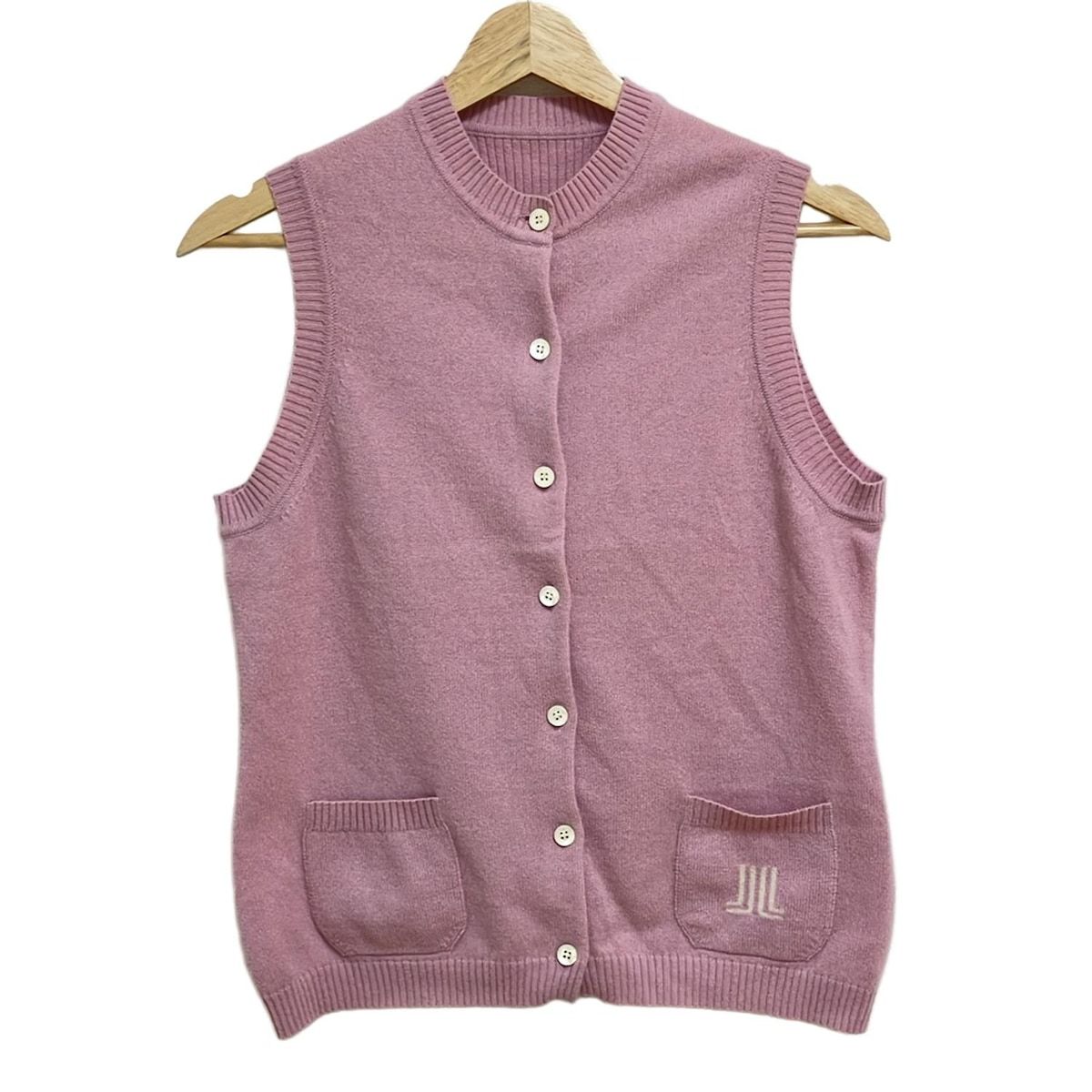 LANVIN SPORTS レディース ベスト 38 ネイビー LANVIN SPORT(ランバン