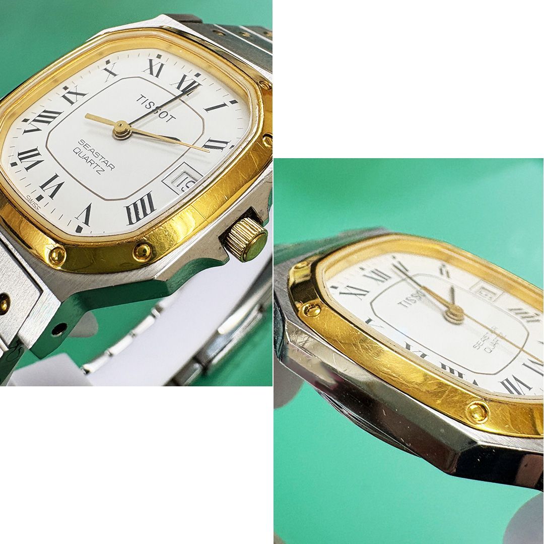 SA158 TISSOT ティソ C350.G シースター オクタゴン クオーツ コンビ