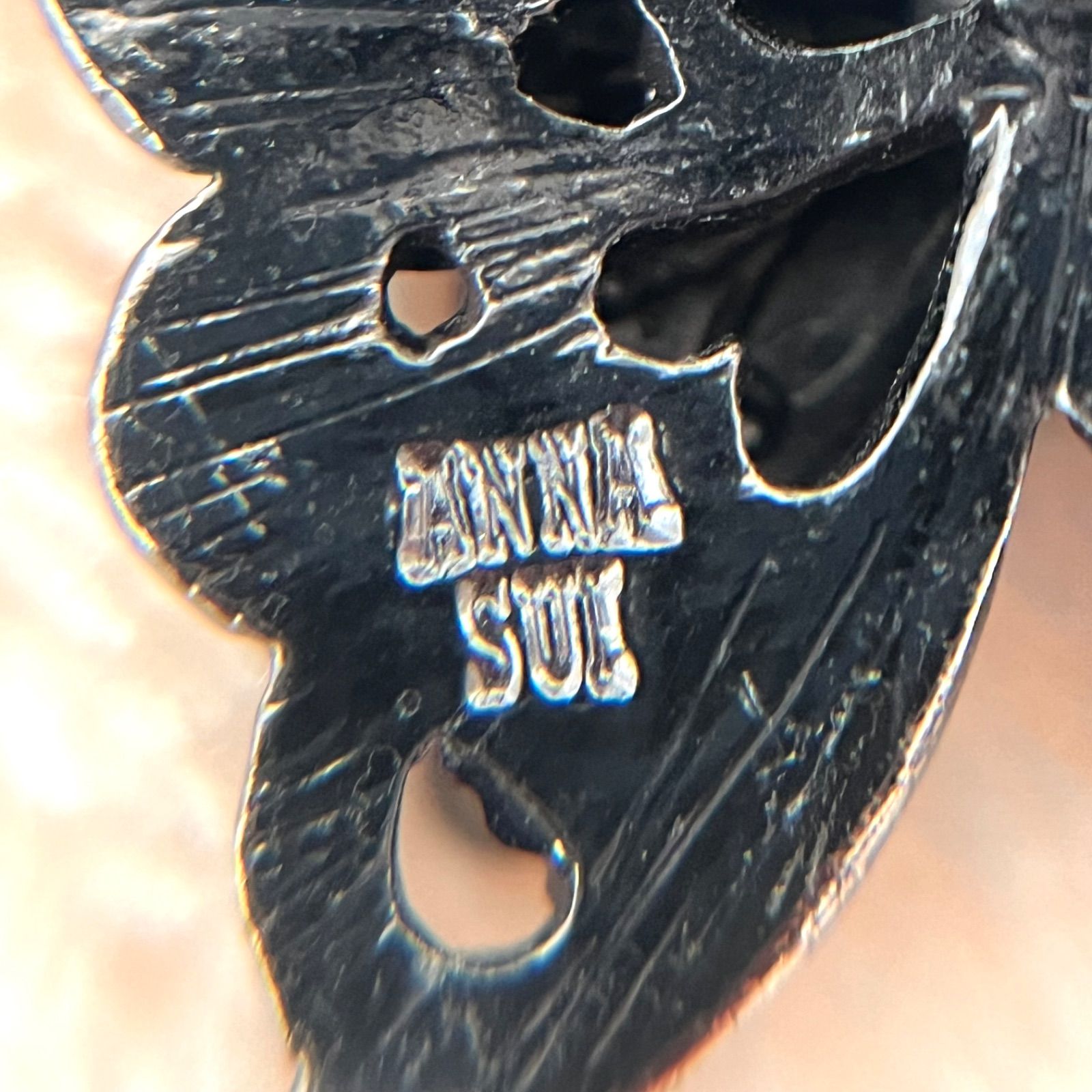 ANNA SUI アナスイ リング バタフライ 蝶 ブルー フリーサイズ - メルカリ
