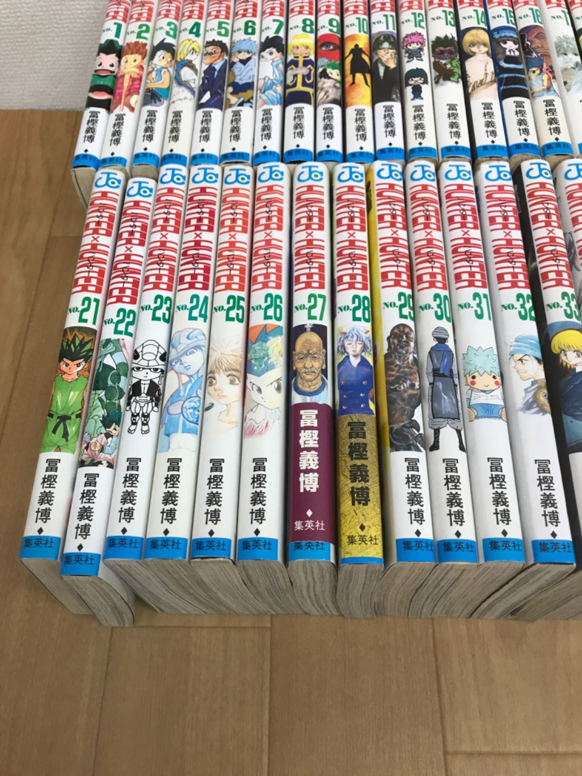 HUNTER×HUNTER 0~38全巻+3冊 全巻セット】HUNTER×HUNTER 0巻～38巻 冨樫義博 Amazon.co.jp: HUNTER ×