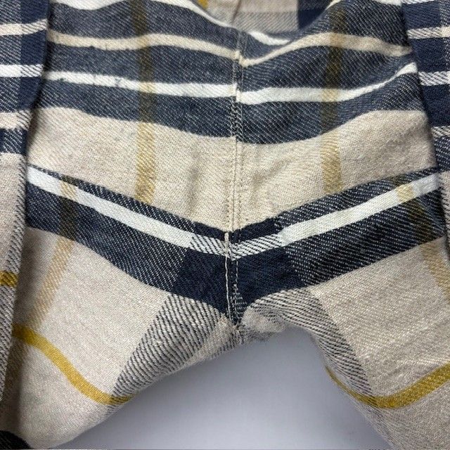 Burberry BLUE LABEL VINTAGE リネンコットン混 ショートパンツ サイズ