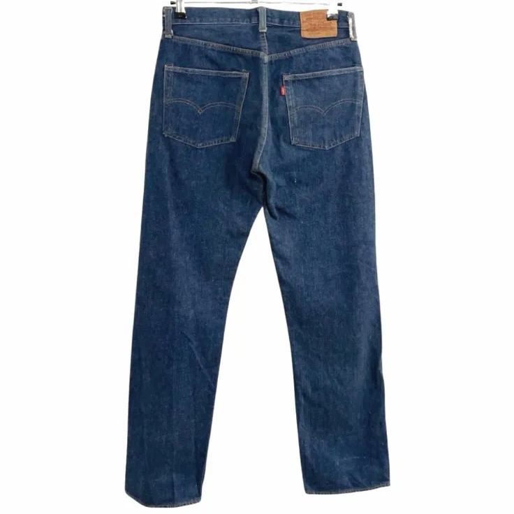 ヴィンテージ Levi's リーバイス 501 66前期 シングルステッチ 赤耳 黒