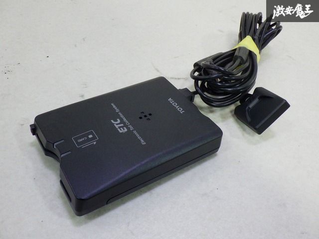 動作確認OK】 TOYOTA トヨタ 純正 DENSO デンソー ETC アンテナ分離型