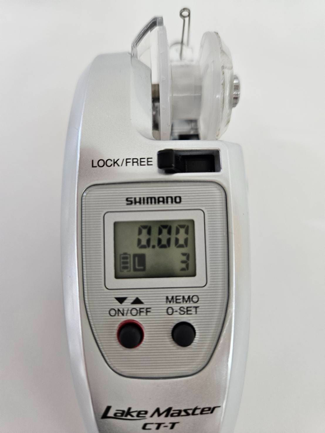 シマノ 18レイクマスター CT－T クリスタルホワイト（スプール純正