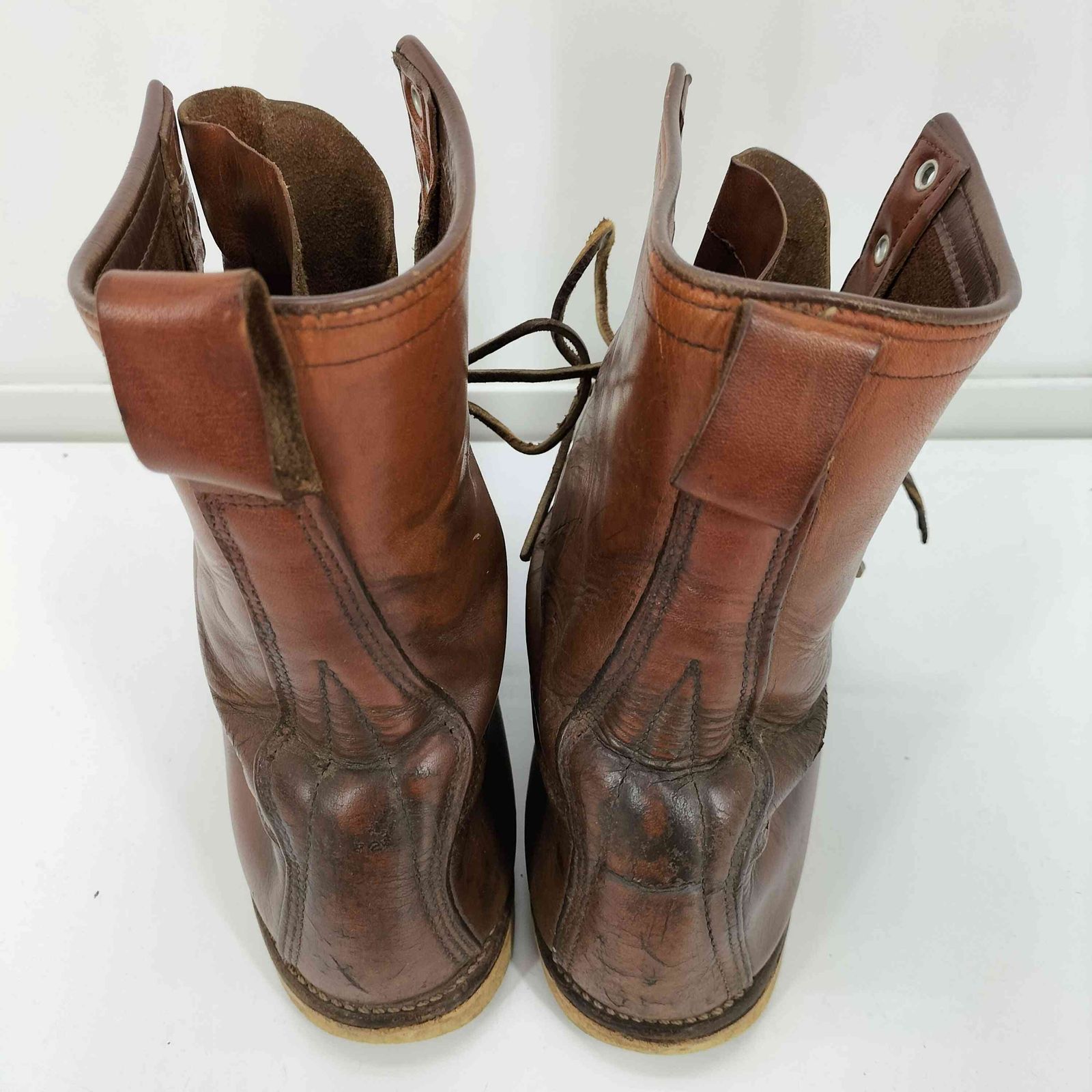 60s 70s 四角犬タグ 生産国表記無 RED WINGレッドウィング 877 レッドウィング RED WING 60-70S 白 四角犬タグ 生産国表記なし Irish