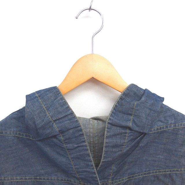 イオコムイオ io comme io デニム ジャケット フード ショート