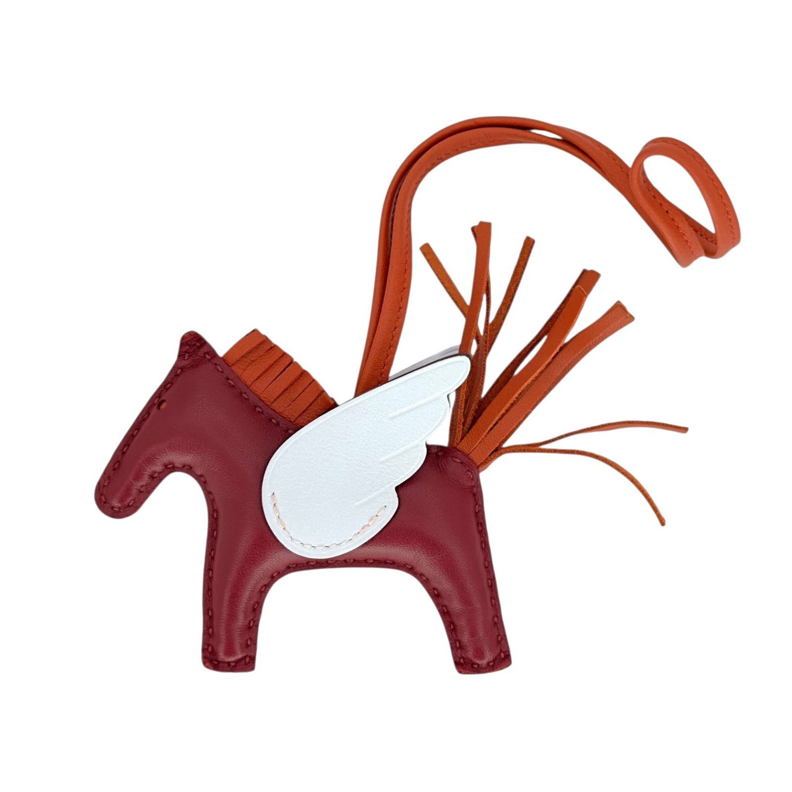 HERMES】エルメス ロデオチャームPM ペガサス U刻印 2022年製 レザー