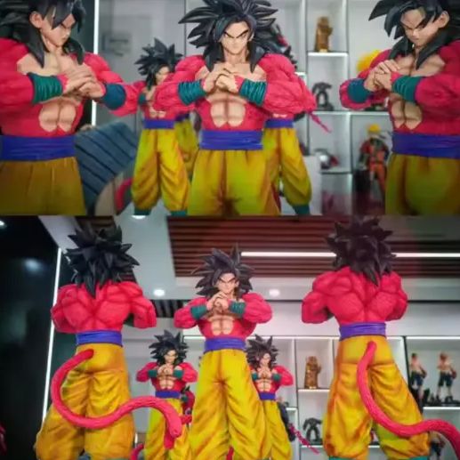 ドラゴンボール 孫悟空　SSJ4 & ベジータ　フィギュア　ガレージキットセット ゴジータ4 悟空4ベジータ4 ガレージキット3体セット商品B - メルカリ