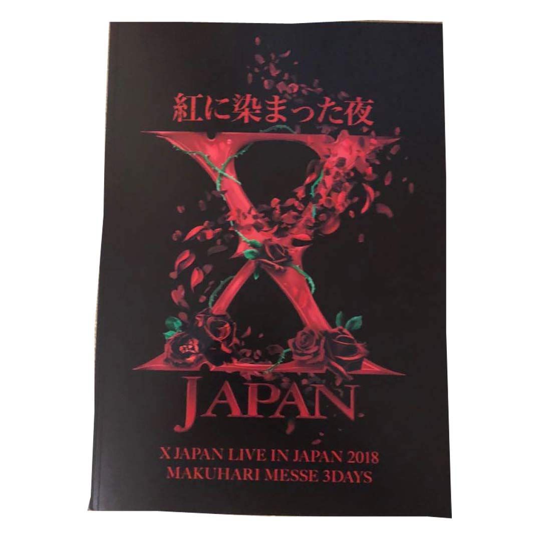 X JAPAN -2018 紅に染まった夜 MAKUHARI MESSE 3DAYS- 公式グッズ