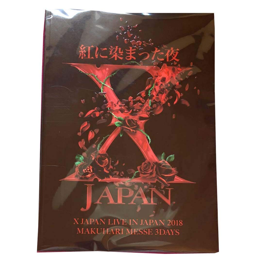 X JAPAN -2018 紅に染まった夜 MAKUHARI MESSE 3DAYS- 公式グッズ