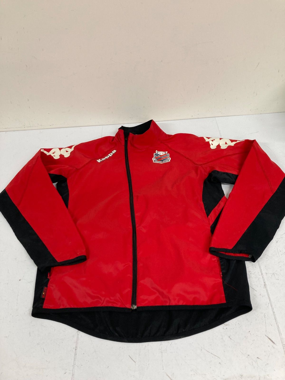 Kappa 赤 フルジッパージャケット Mサイズ Kappa 赤 フルジッパージャケット Mサイズ