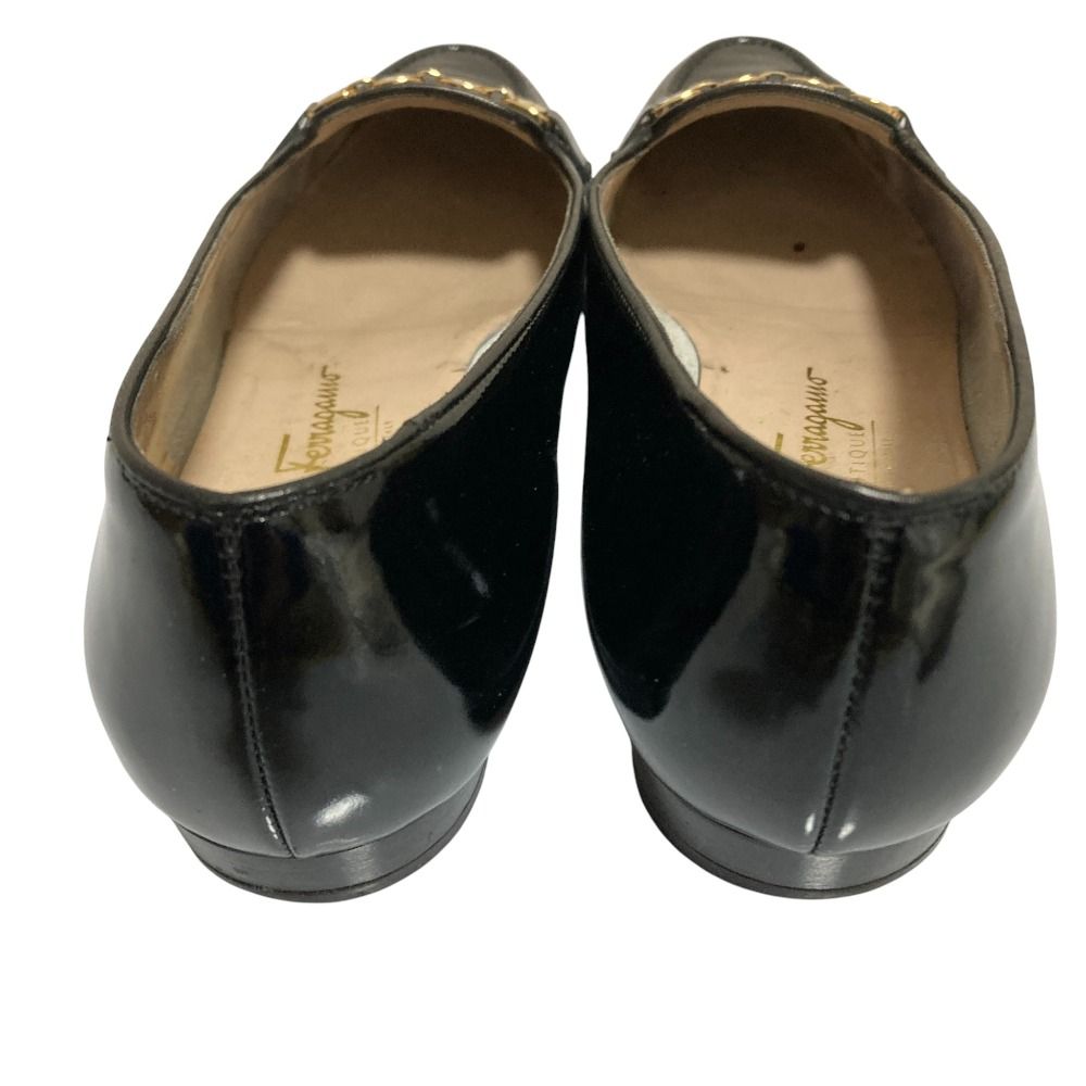 良品 Salvatore Ferragamo サルヴァトーレフェラガモ ヴァラ パテント