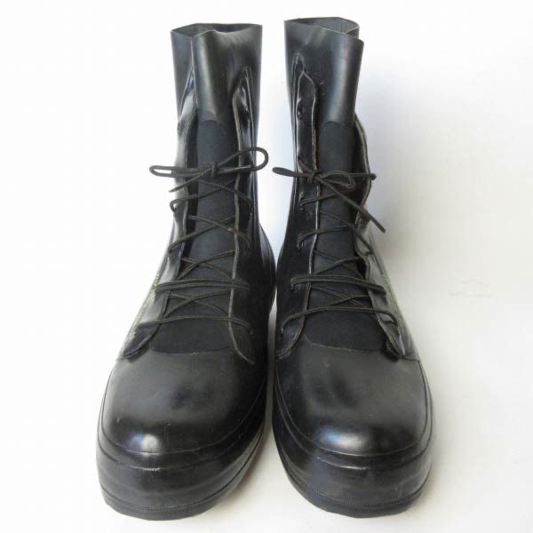 1978年製 USA製 実物 米軍 ミッキーマウスブーツ 黒 US11W 幅広29cm