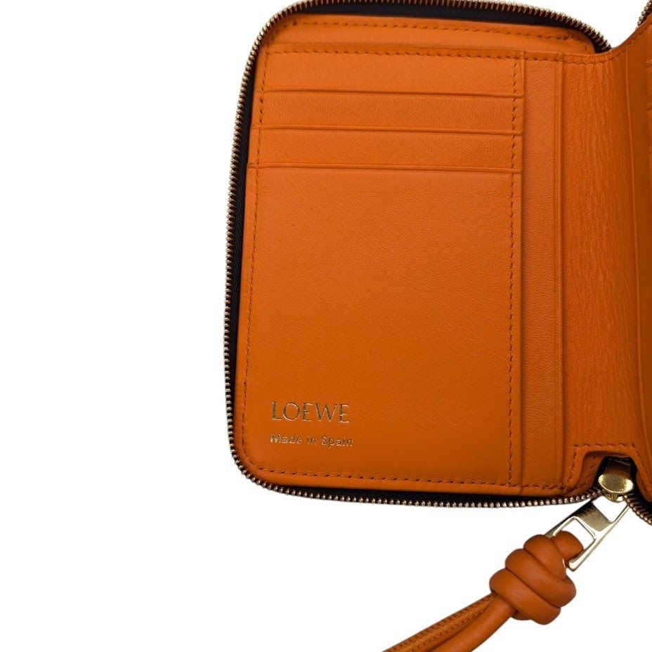 LOEWE KNOT COMPACT ZIP AROUND ロエベ ノットコンパクト ラウンド