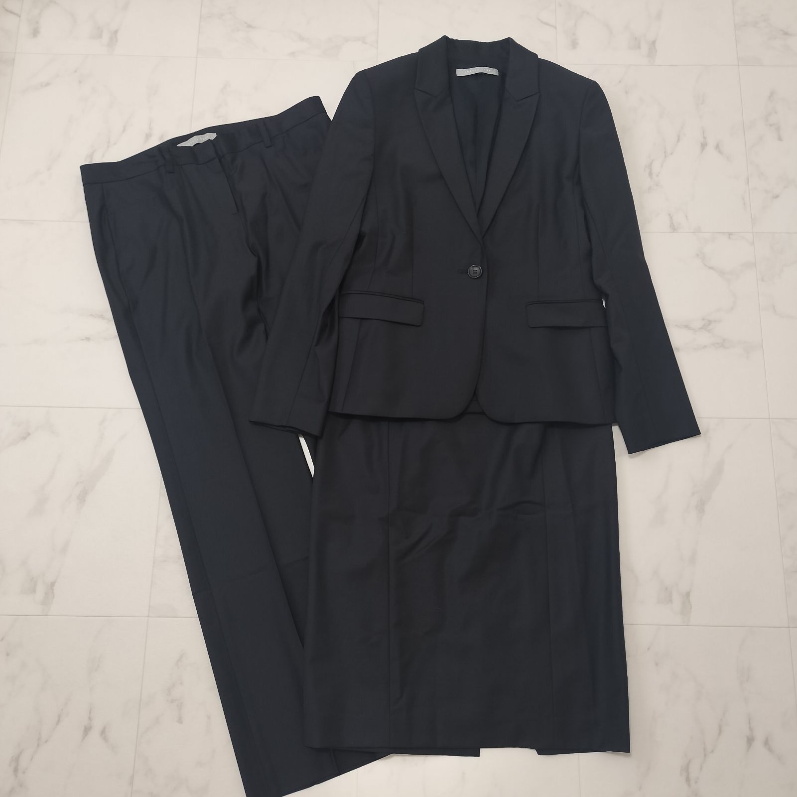 Theory luxe セオリーリュクス エグゼクティブ 3点セット スーツ 濃紺